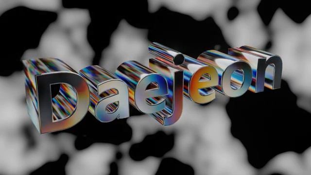 ✔Glass Dispersion Text [Daejeon] Animation With Geometry Nodes(2468) ✔HEX Code #000000 Black Color смотреть онлайн