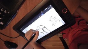 Рисую на планшете XP-Pen Artist 15.6 Pro