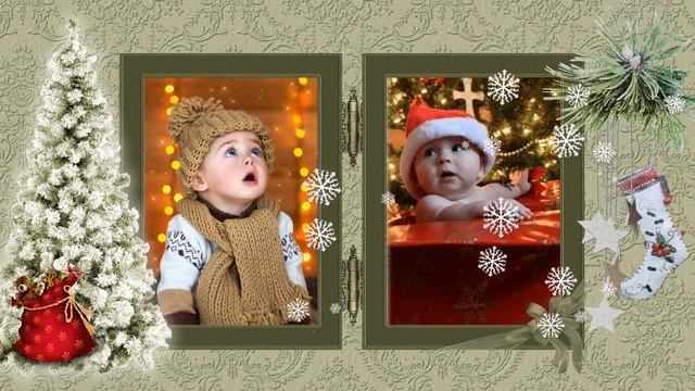 Светлого Рождества! Готовый проект ProShow Producer смотреть онлайн