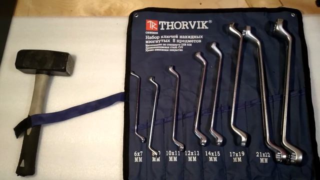 Thorvik. Накидные изогнутые ключи. Обзор бюджетного инструмента. смотреть онлайн