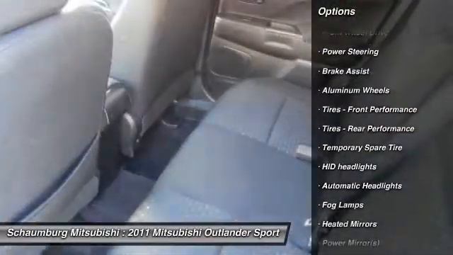 2011 Mitsubishi Outlander Sport Schaumburg IL U6229 смотреть онлайн