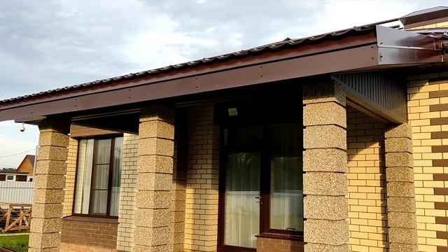 терраса с кровлей из металлочерепицы отделанная софитами смотреть онлайн