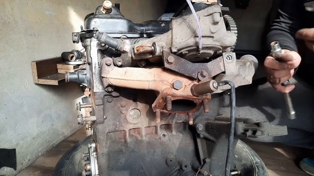 Ремонт двигателя пассат б3. Часть 2 смотреть онлайн