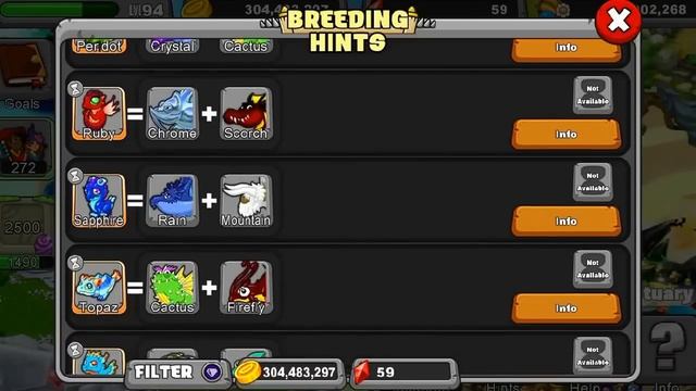 How to breed all the Gemstone and Crystalline dragons in Dragonvale! смотреть онлайн