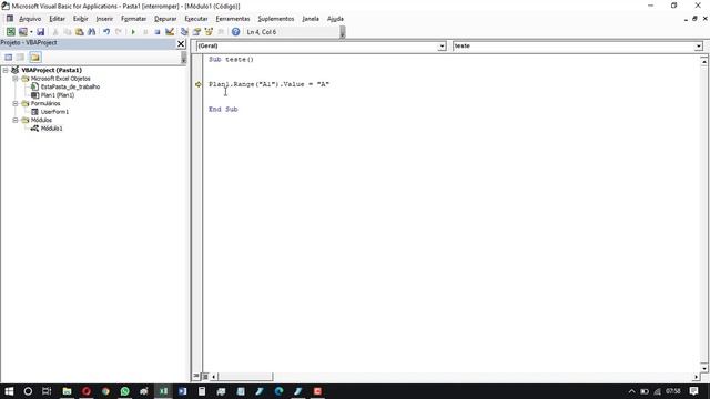 B103 EXCEL VBA BÁSICO 2020 ERRO OBJETO É OBRIGATÓRIO смотреть онлайн