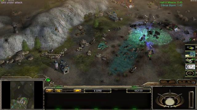 C&C Contra 009 Final Patch 3 Stealth Generals Challenge #13 vs GLA Assault General [Hard] смотреть онлайн