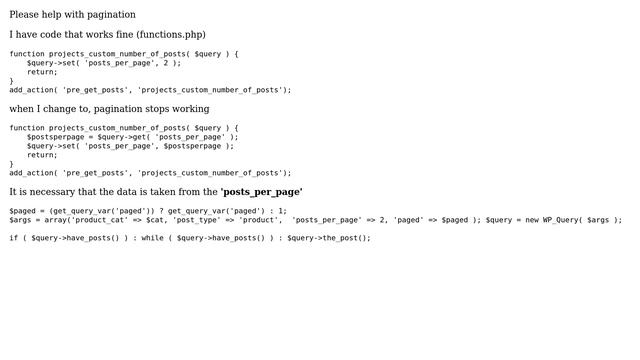 Wordpress: Woocommerce pagination not working in custom loop WP_Query смотреть онлайн