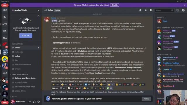 Live Mudae Bot Tutorial: Tea Games, Pokeduel, and Jankenpon смотреть онлайн