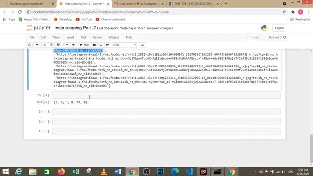 Web Scraping Instagram using Seleinum in Python | Tamil-2021|Web Scrapping | Code Hub | PART - III смотреть онлайн