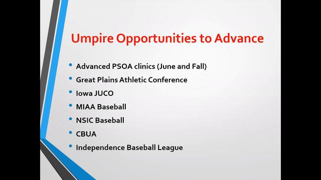 PSOA Preseason Umpire Meeting 2023 смотреть онлайн