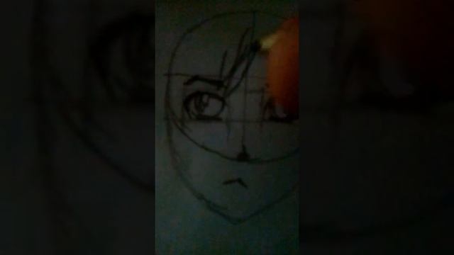 Как рисовать аниме парня. Часть #1 Голова и волосы смотреть онлайн