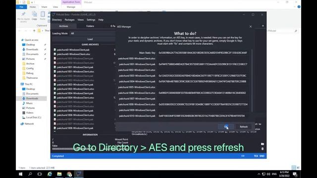How to Leak/Datamine Fortnite in 2022 using FModel! смотреть онлайн