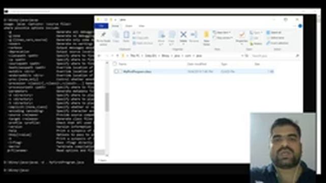 Write Java program in notepad and run by using cmd смотреть онлайн