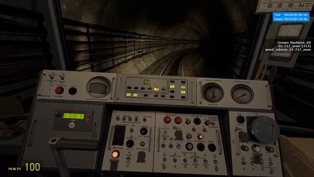 [Metrostroi 2018] Проба нового Номерного (81-717) смотреть онлайн