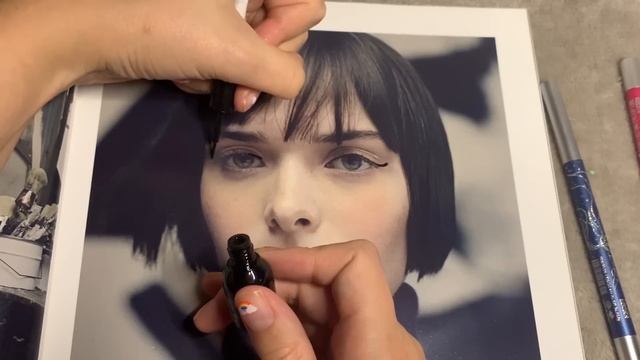 ASMR Applying Makeup to Magazines (Whispered) #2 смотреть онлайн