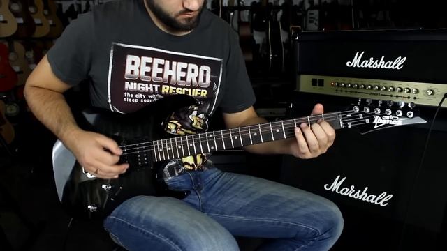 IBANEZ GRX70QA TKS - Guitar Demo смотреть онлайн