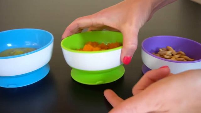 Munchkin набор детских тарелок на присосках Stay Put™ 3шт смотреть онлайн