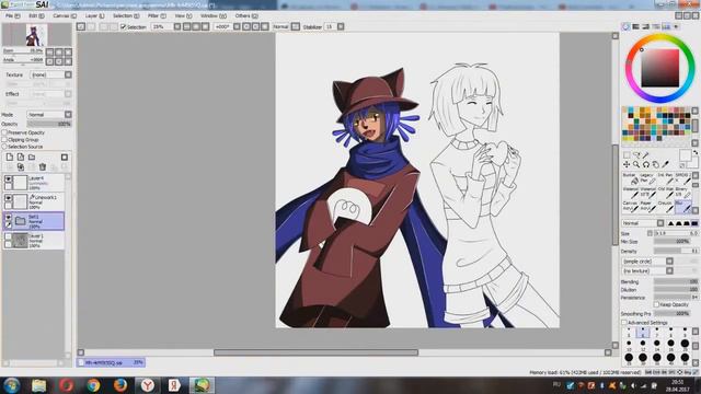 Undertale/OneShot Crossover (Speedpaint) - Niko & Frisk смотреть онлайн