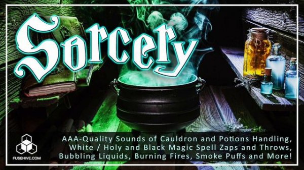 Sorcery Magic Potions & Witch Spells Sound Effects Library - Royalty Free Assets [Audio Preview]