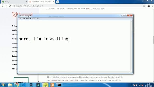 How to Install Laravel Latest Version with XAMPP || Laravel Framework || PHP || Laravel in Telugu 1 смотреть онлайн