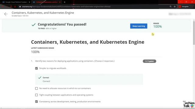 Coursera : Google Cloud Platform Fundamentals: Core Infrastructure | Complete Quiz Answers | Google смотреть онлайн