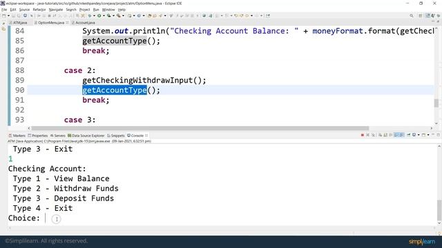 Java Realtime Projects | Calculator And ATM App | Java Tutorial For Beginners | Simplilearn смотреть онлайн