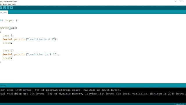 How to use switch case in arduino | using multiple condition in arduino смотреть онлайн