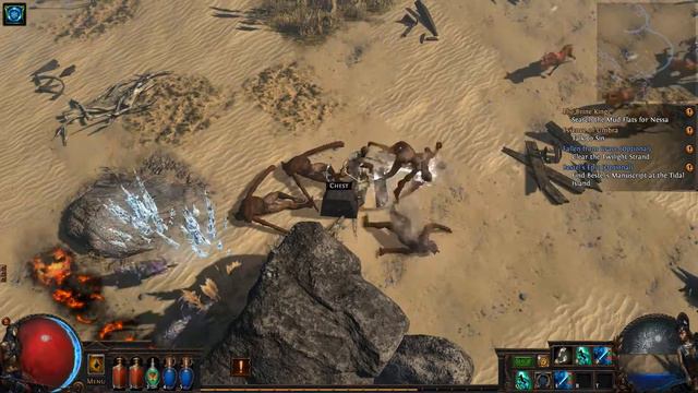 Path Of Exile 3.0 | Frost Blades Starter Act 5 Kitava Fight | Osiris Gaming [Episode 15]