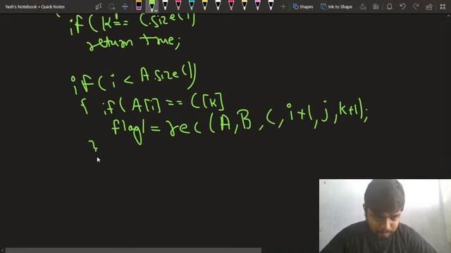 Interleaved Strings | Problem of the Day 13/10/21 | Yash Dwivedi | GeeksforGeeks Practice смотреть онлайн