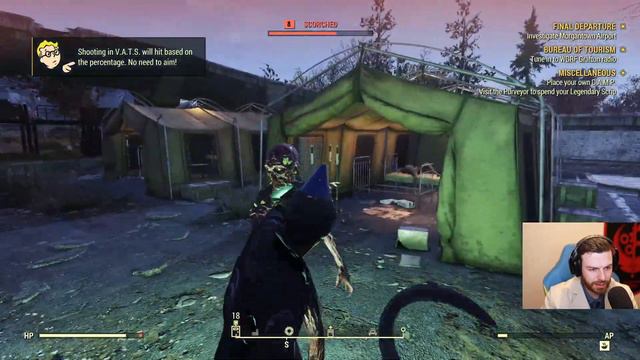 New Player SOLO GUIDE / Walkthrough - Fallout 76 Live Stream. смотреть онлайн