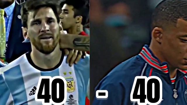 The Football Showdown: Messi and Mbappe vs Football Icons . смотреть онлайн