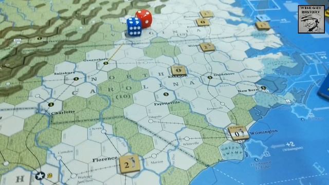 Opening moves of 'The US Civil War' campaign [GMT, 2021] смотреть онлайн