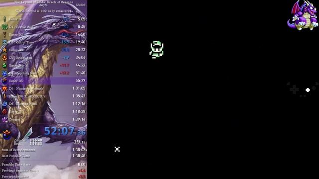 [old] The Legend of Zelda: Oracle of Seasons Any% speedrun in 1:40:06 смотреть онлайн