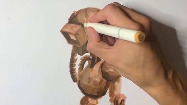 Real time robot sketch! смотреть онлайн