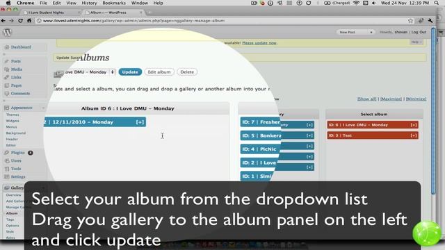nextGen Gallery - How to Create Albums смотреть онлайн