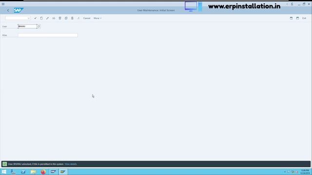 How to lock & unlock a SAP user account. | SAP IDES & SAP HANA Installation | www.erpinstallation.i смотреть онлайн