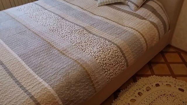 Вязаный Коврик крючком из полиэфирного шнура смотреть онлайн