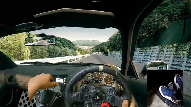 Assetto /foot cam/.. Mixed reality ...(Logitech G29 + shifter gameplay) смотреть онлайн