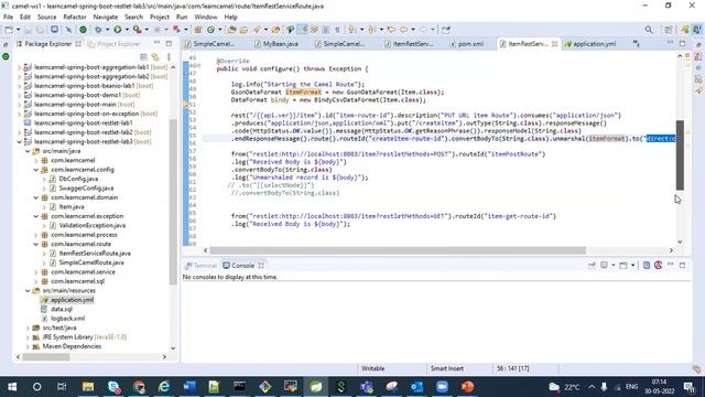 Apache Camel Rest, Restlet - webservice смотреть онлайн