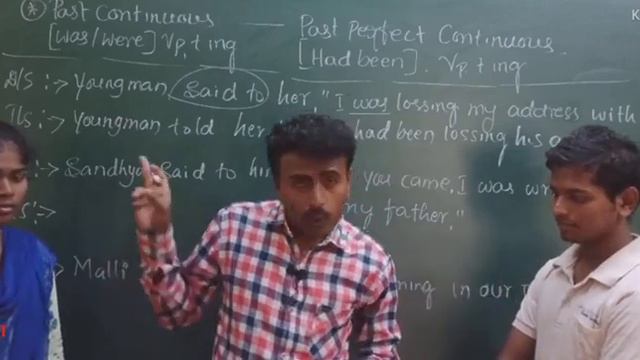 Past Continuous change into Past Perfect tense| Direct and Indirect speech| Basic grammar. смотреть онлайн