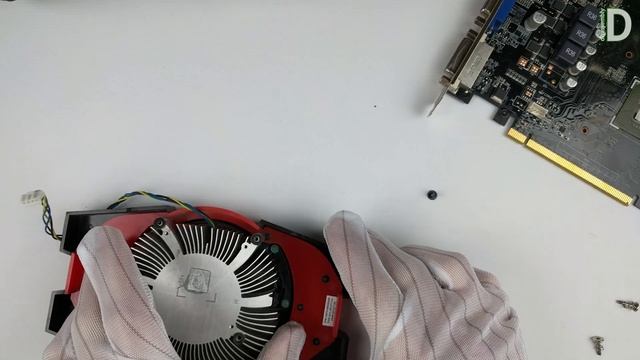 Disassembly Asus GeForce GTX 650 (GTX650-E-1GD5) смотреть онлайн