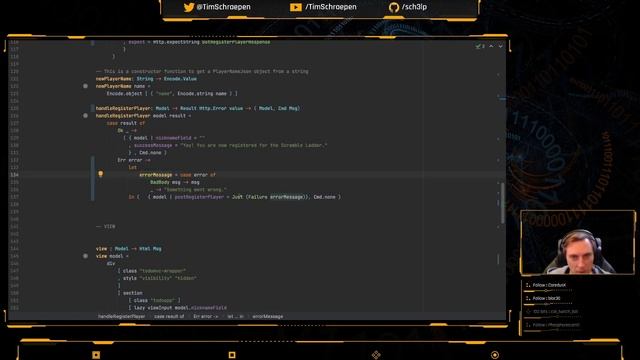 [LiveCoding] ScrambledEggs - 3 - Proper Exception Handling in SpringBoot and Elm смотреть онлайн