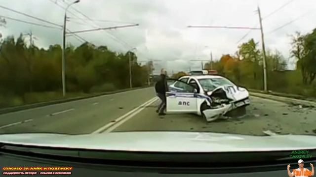 Аварии ДПС-ГИБДД - #Аварии_Полиции - 30.04.2021 смотреть онлайн