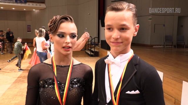 Egor Perepelitsyn - Maria Barykina RUS | interview | WDSF Junior II Standard | GOC 2018 смотреть онлайн