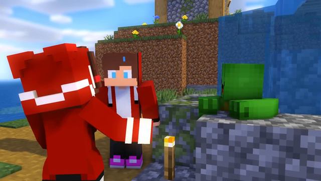 Maizen : JJ Has A CRAZY SISTER - Minecraft Parody Animation Mikey and JJ смотреть онлайн