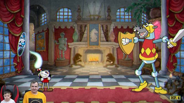 Cuphead DLC (Капхед) на двоих #12 - Прохождение смотреть онлайн