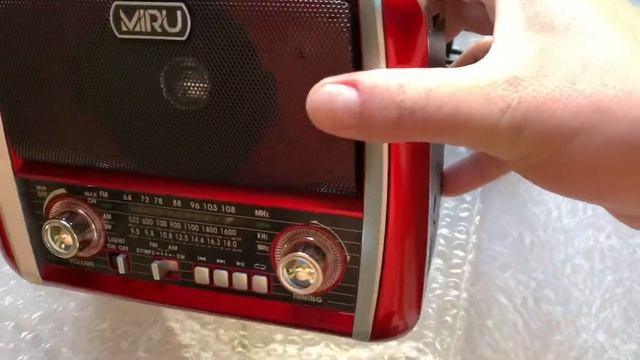 Радиоприёмник MIRU SR-1025 ? / Распаковка и впечатления ? смотреть онлайн
