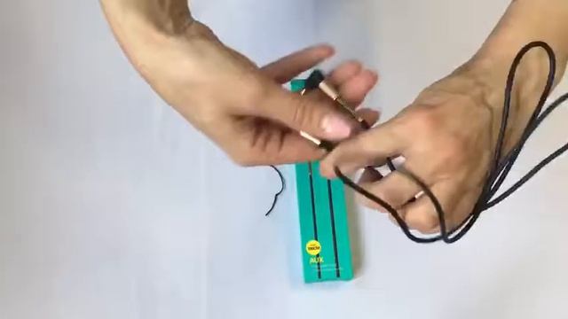 Кабель AUX Jack 3,5mm m Jack 3,5mm HOCO UPA02 круглый смотреть онлайн