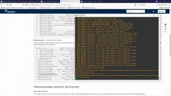 OpenWRT - Install & Configure 3G Modem/ USB Dongle