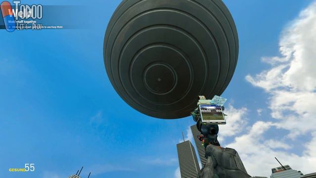 GARRY'S MOD #3 - Steinschleuder auf Minecraft Steve ⌂ [HD] Let's Play Garrys Mod смотреть онлайн